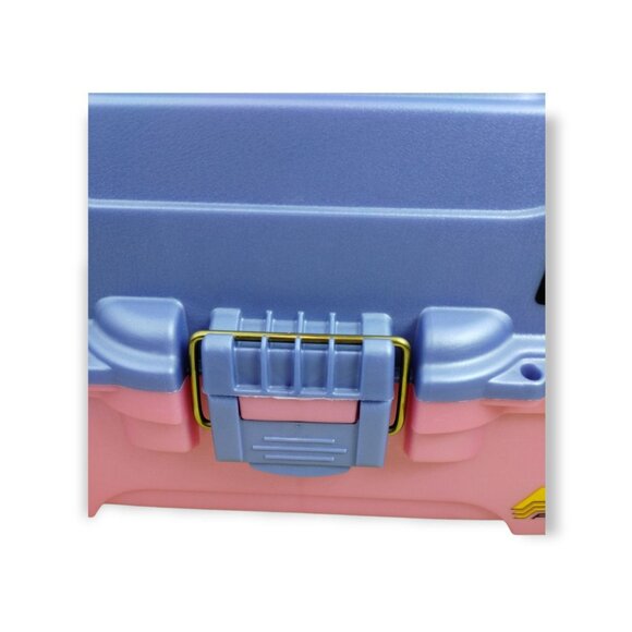 Plano Two Tray Makeup Storage Box Model: 6202-92 Pink/Periwinkle (New) - Picture 5 of 10